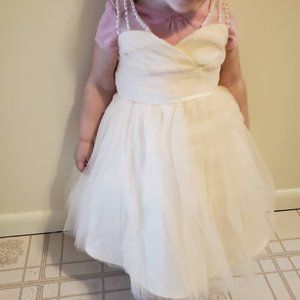 Ivory Flower Girl Dress 3T
